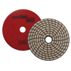 [DPS4100] Weha 4â€ Step Hybrid Diamond Polishing Pads - WET/DRY