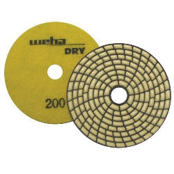 [DPS4200] Weha 4â€ Step Hybrid Diamond Polishing Pads - WET/DRY